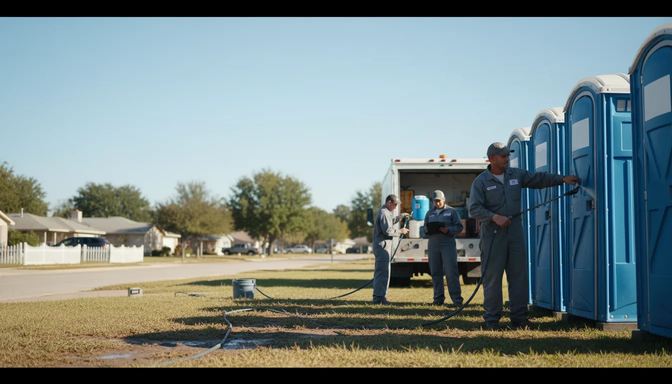 Long-Term Portable Toilet Rental in Orchard, IA near me